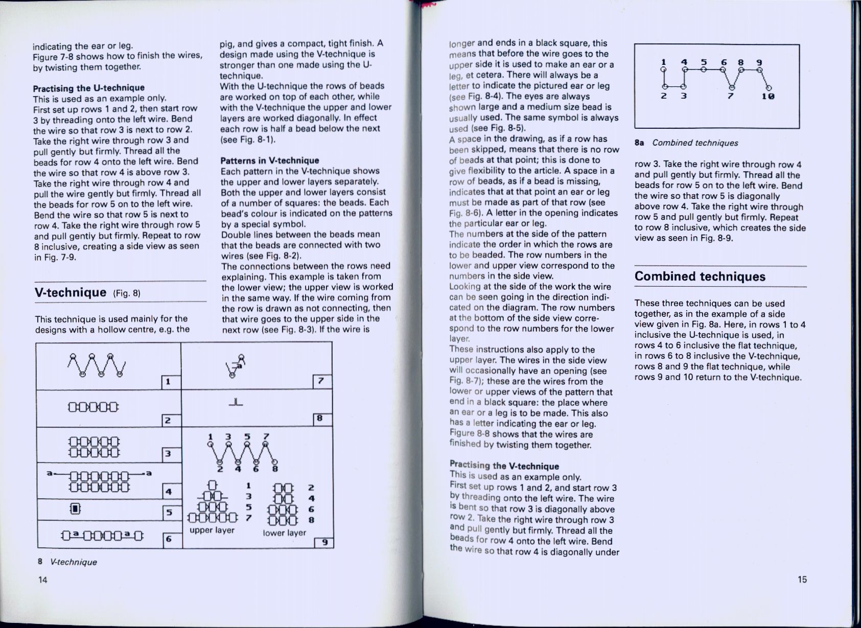 Beaded animals in jewerly