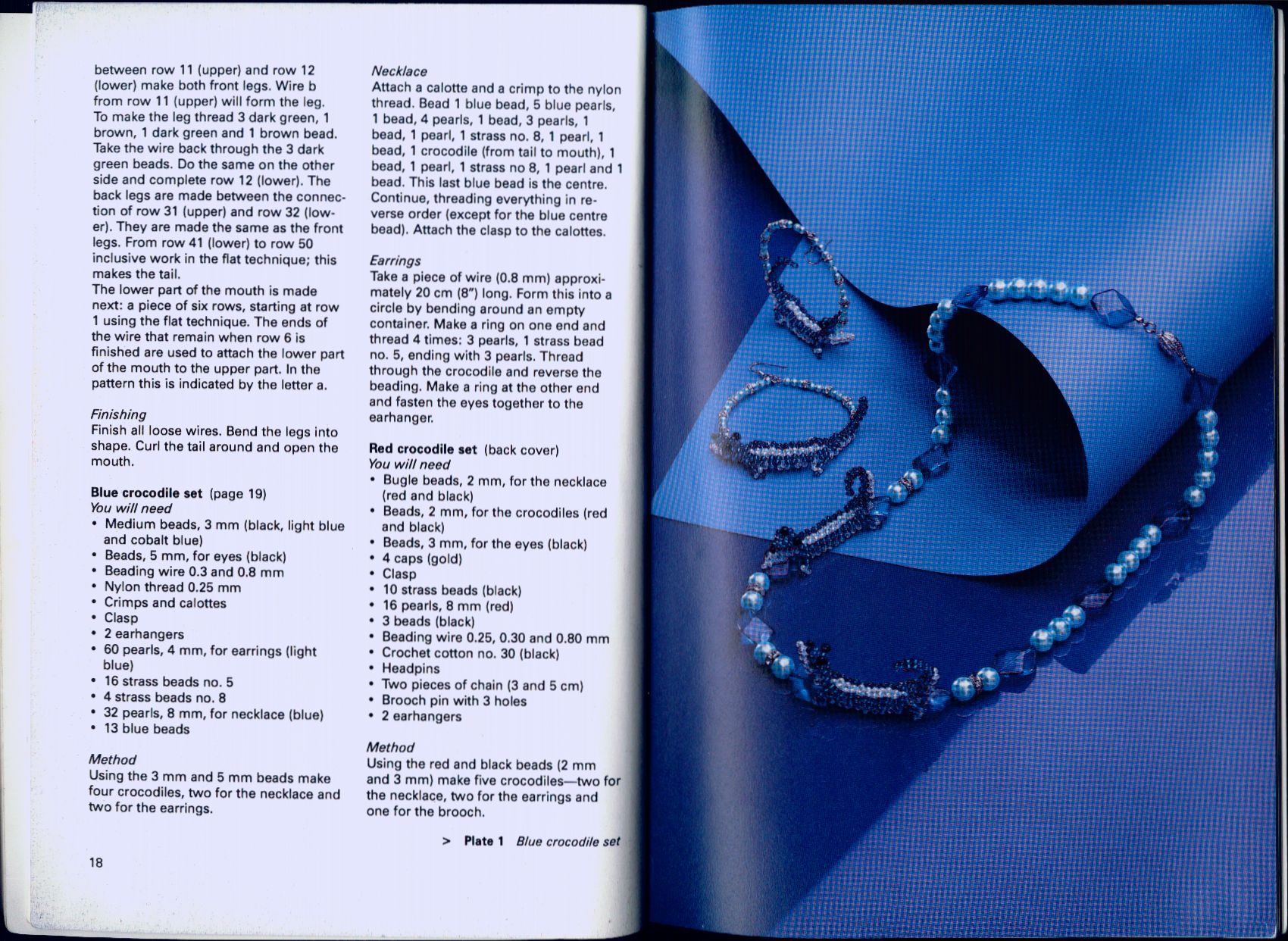 Beaded animals in jewerly