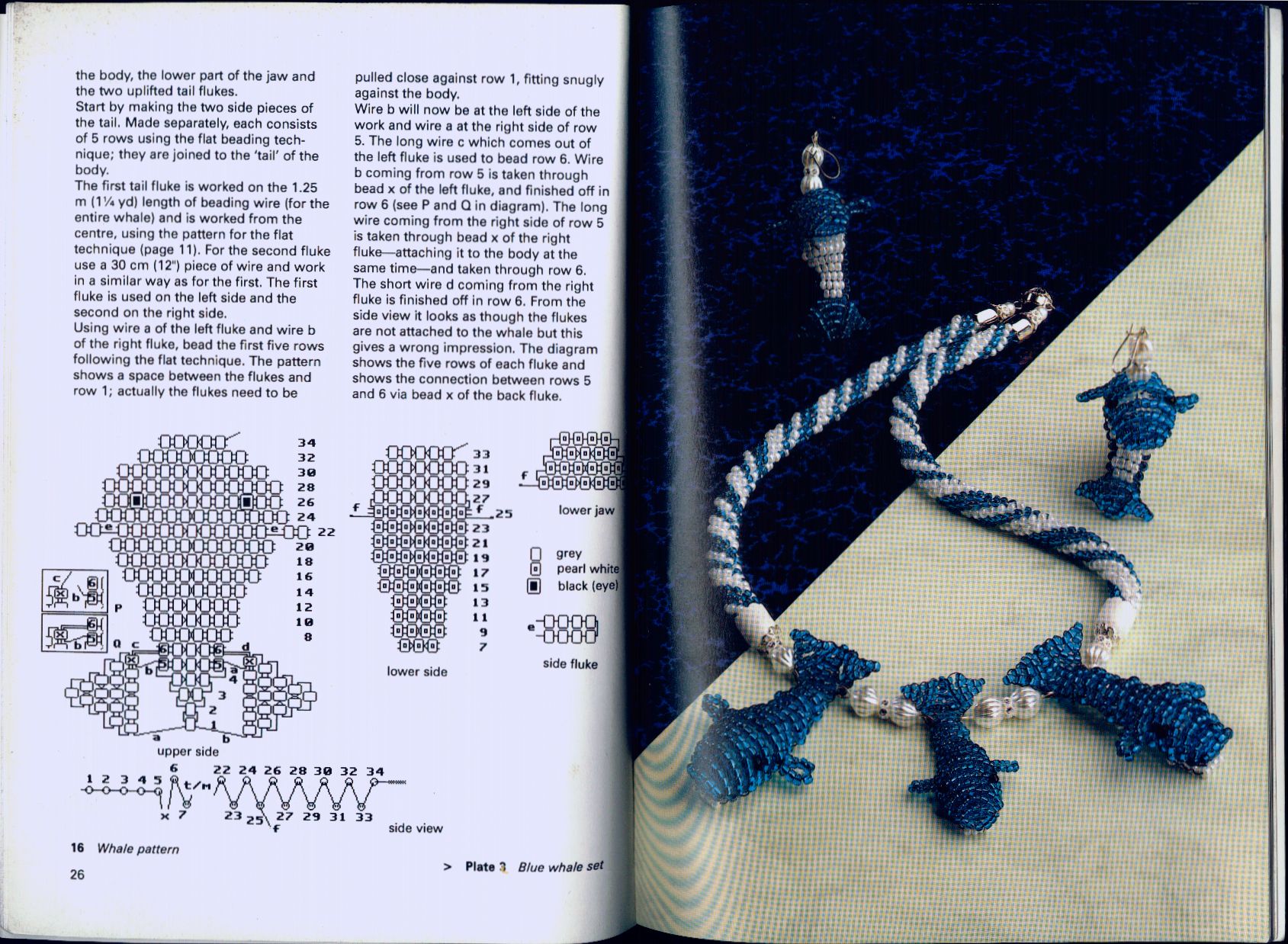 Beaded animals in jewerly