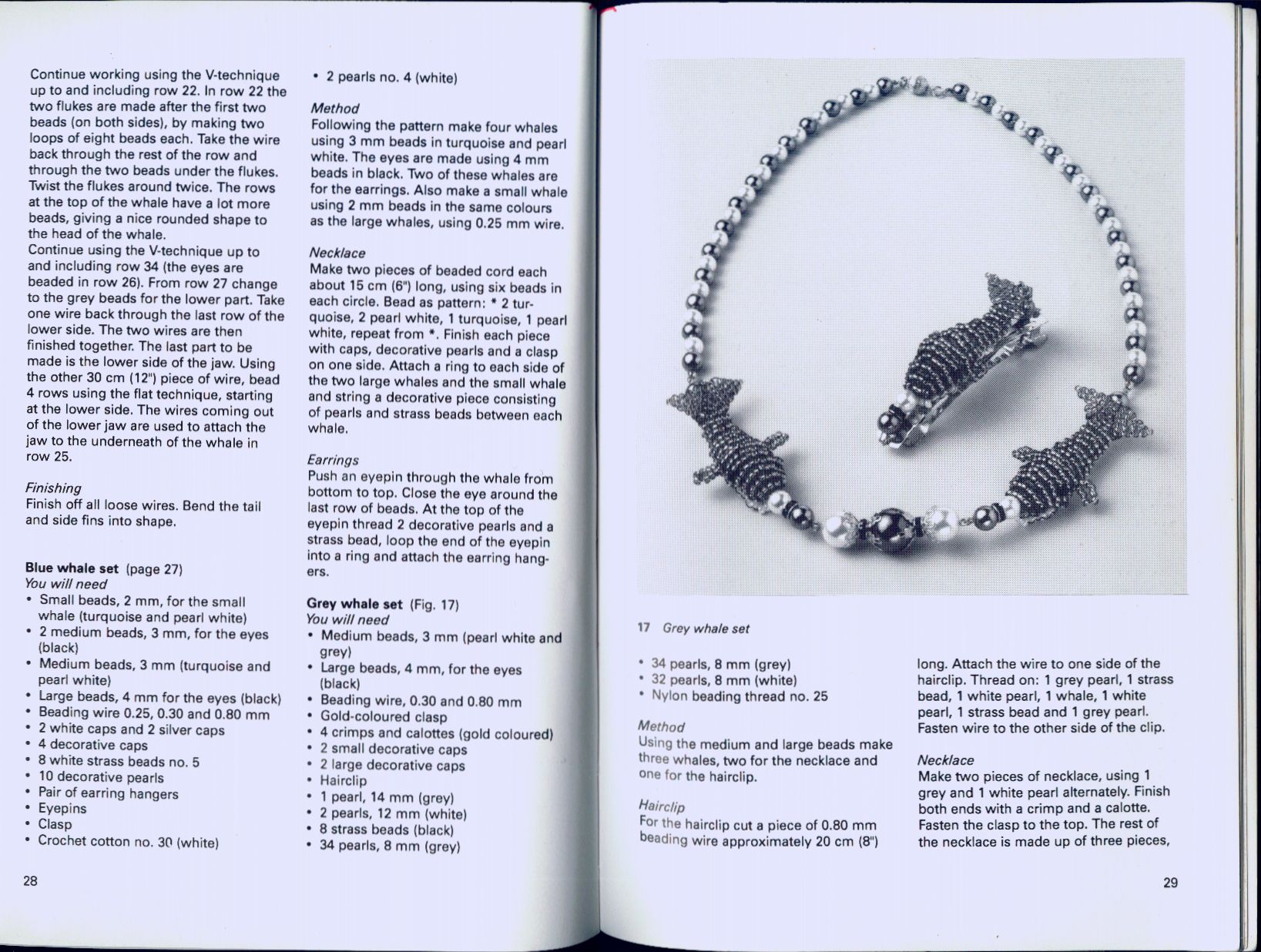 Beaded animals in jewerly