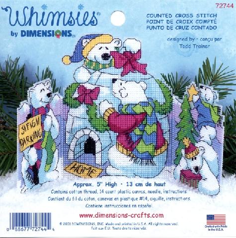 72744 oso polar. DIMENSIONS 72000