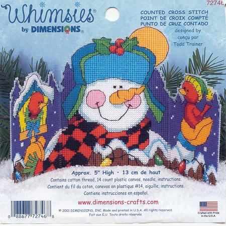 72746 snowman and pals. DIMENSIONS 72000