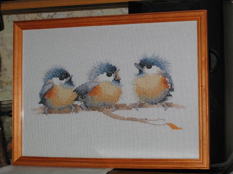 Птички-2. Мои вышивки