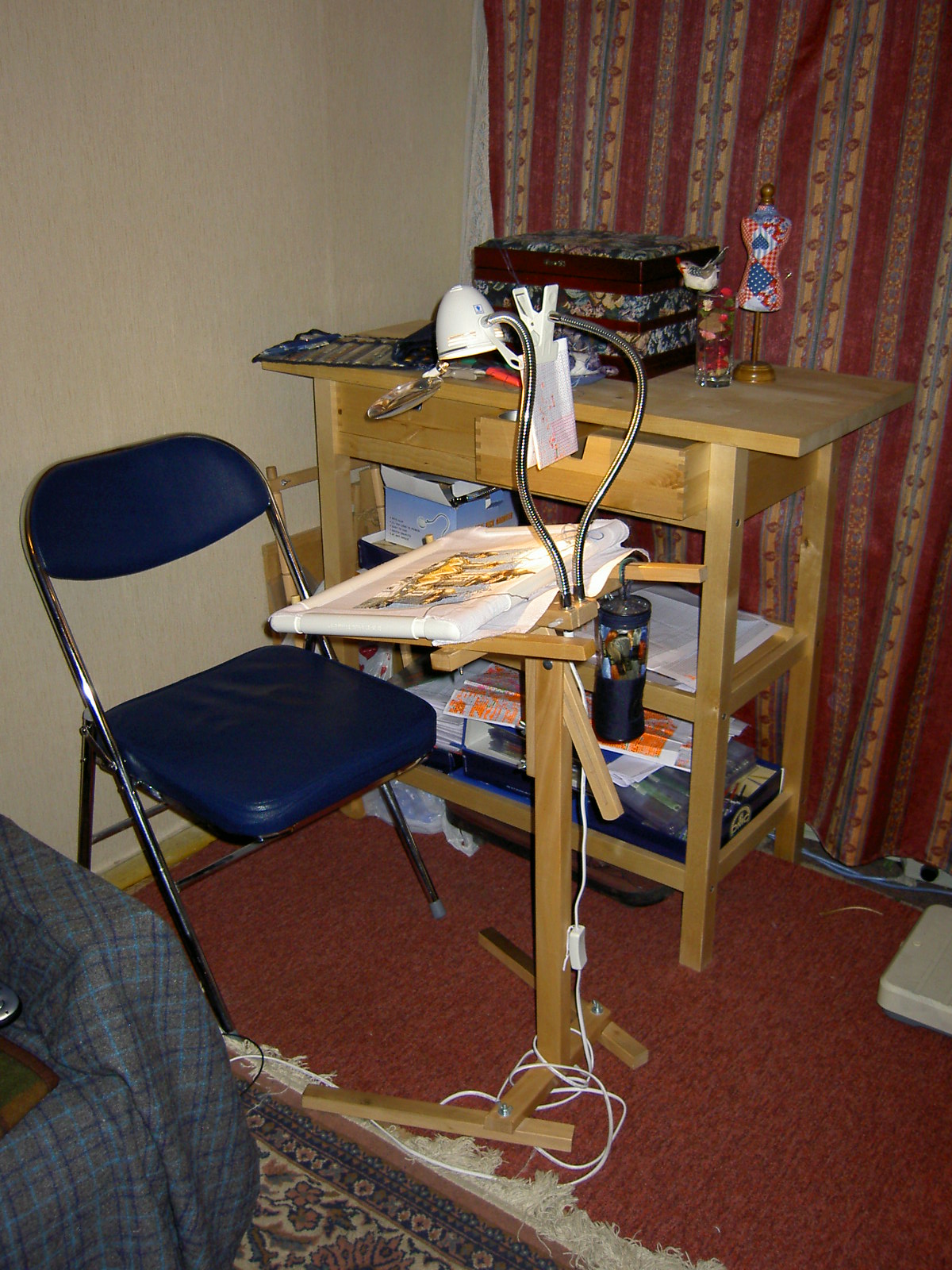 мое рабочее место. станок Стичмастер