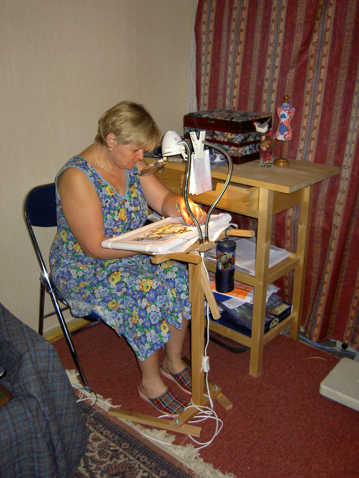 Я за работой. станок Стичмастер