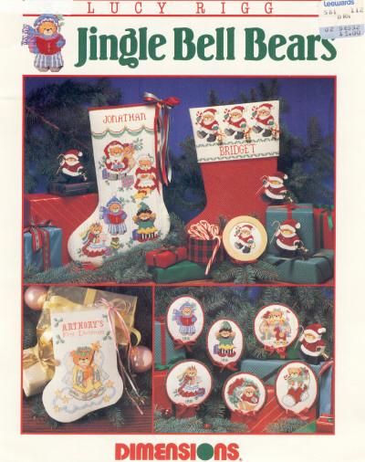 186 jingle bell bears. DIMENSIONS 100
