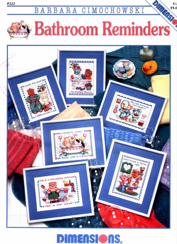 222 bahroom reminders. DIMENSIONS 100