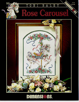 227 rose carousel. DIMENSIONS 100