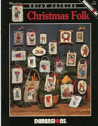 243 christmas folk. DIMENSIONS 100