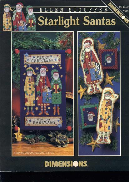 286 starlight santas. DIMENSIONS 100