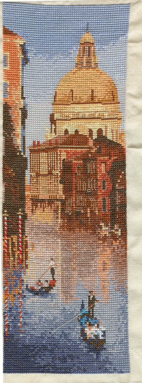 Венеция. Вышивка