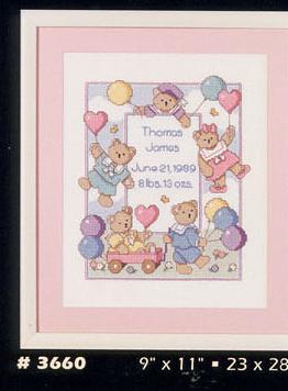 3660 bears and ballons birth. DIMENSIONS 3000