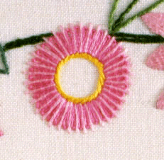 Вышивка на вязании