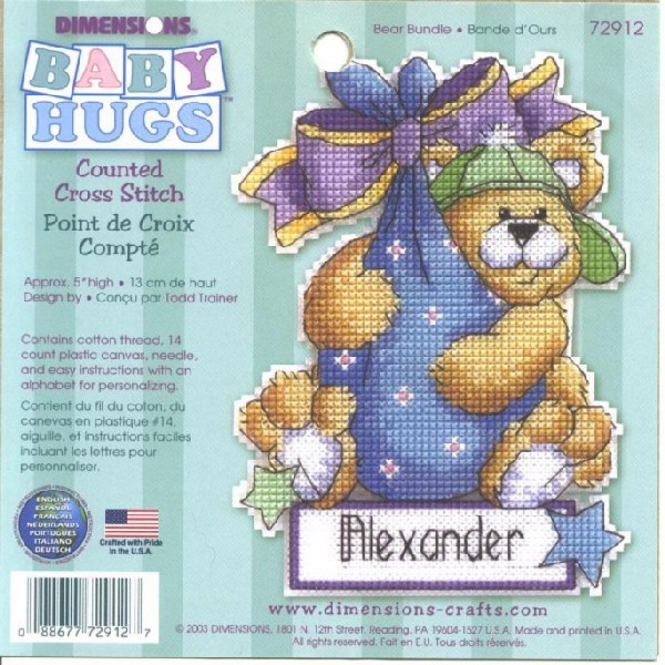 72912 bear bundle. DIMENSIONS 72000