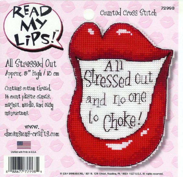 72998 all stressed out. DIMENSIONS 72000