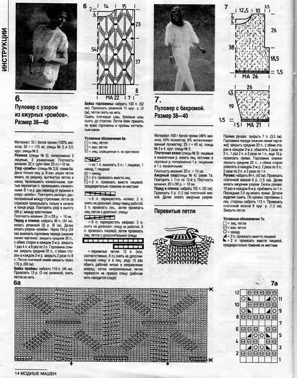 6. 7. Modische Maschen