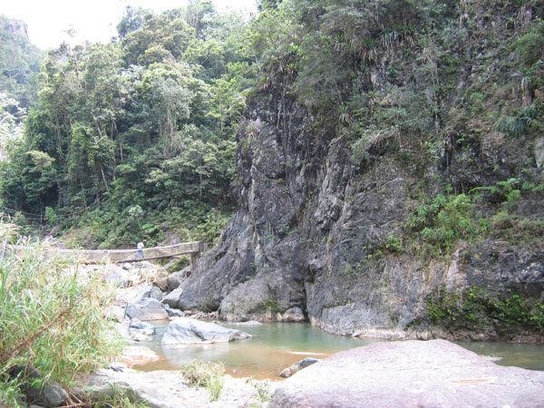 Ущелье. Доминикана