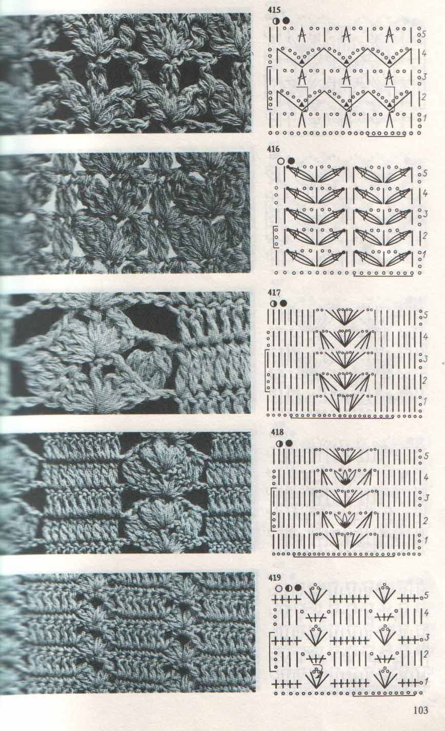 узоры с вертикальными полосами