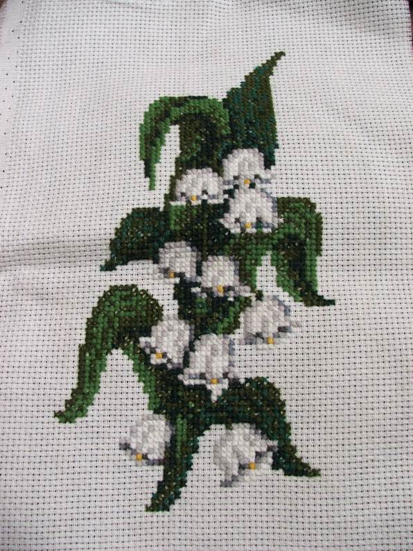 Ландыши большие. Вышивки