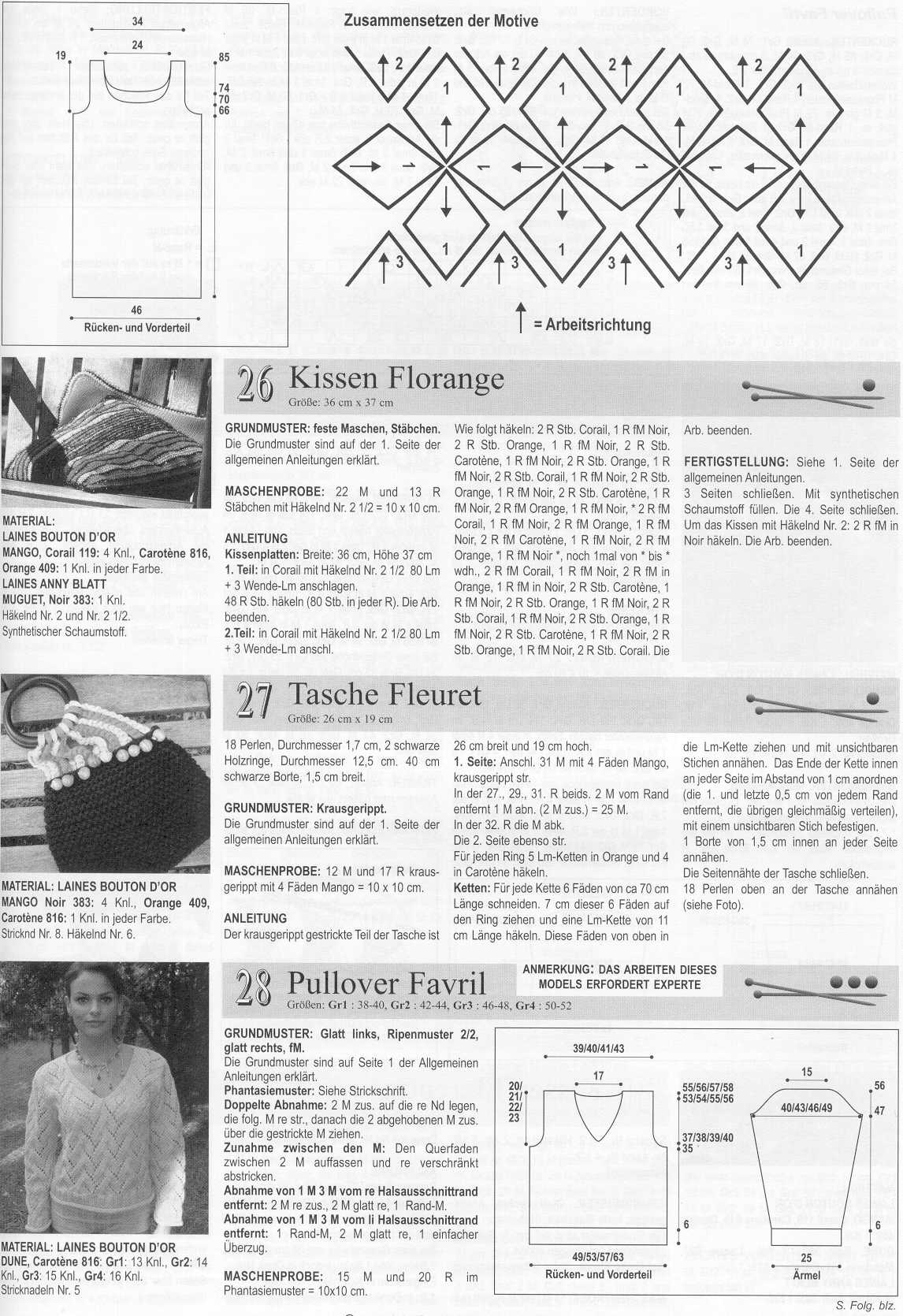 Сумка из Бутончика 82 оригинал. Переводы