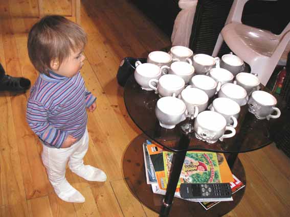 волшебные чашки. мамонт удачи