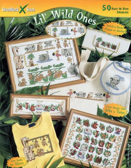 Stitchworld Lil Wild Ones. Animals: