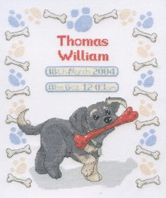 Birth Sampler. DMC Perfect Pets