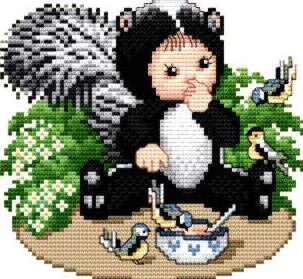 Skunk Baby. EMS Animal Babies