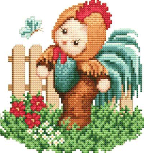 Rooster Baby. EMS Animal Babies