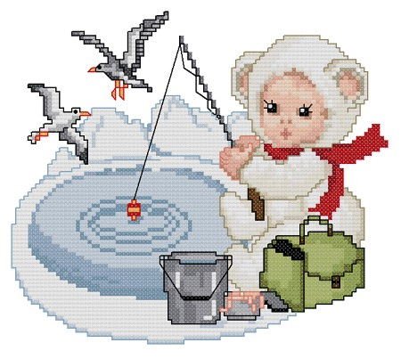 Polar Bear Baby. EMS Animal Babies