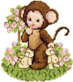 Monkey Baby. EMS Animal Babies