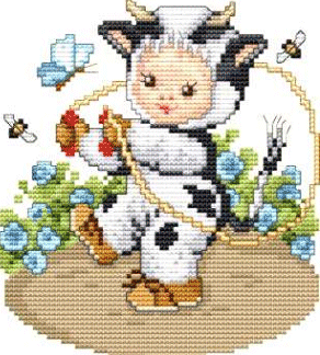 Cow Baby. EMS Animal Babies