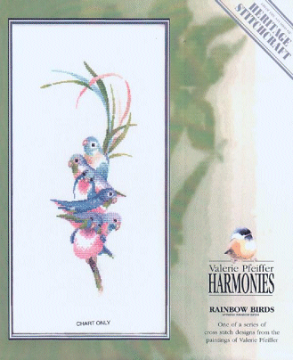 Rainbow Birds. Valerie Pfeiffer