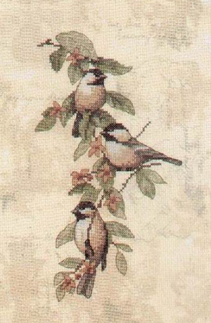 DIM. Chickadee Charm. Birds