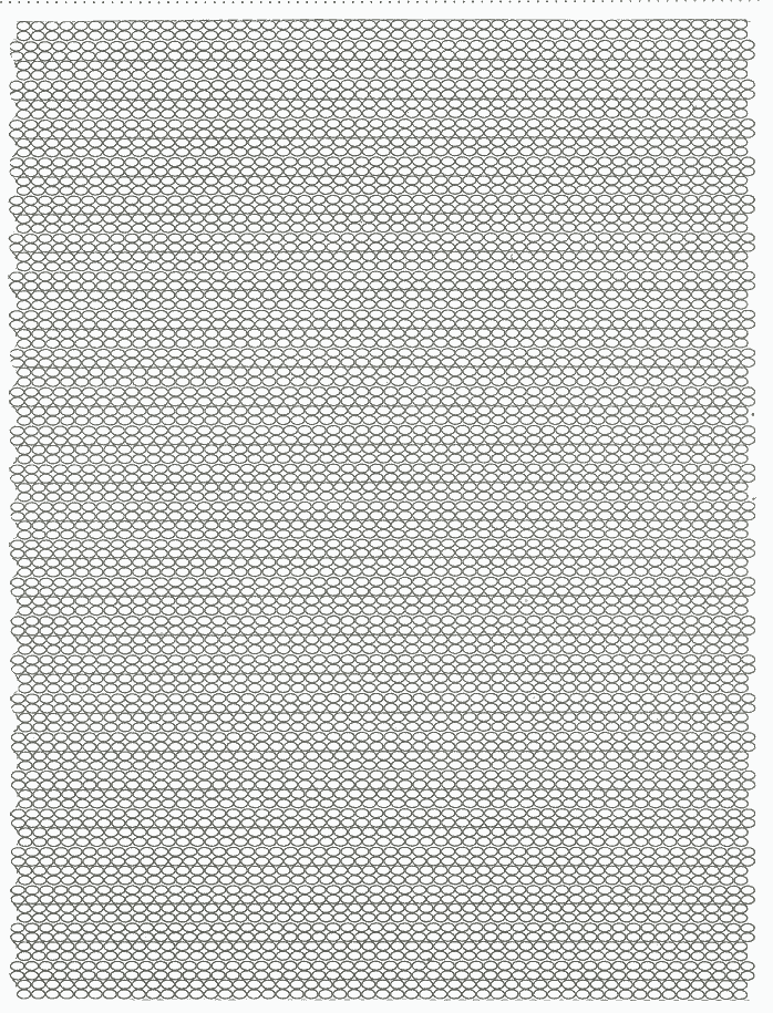 парная воздушная мозайка. Сетки