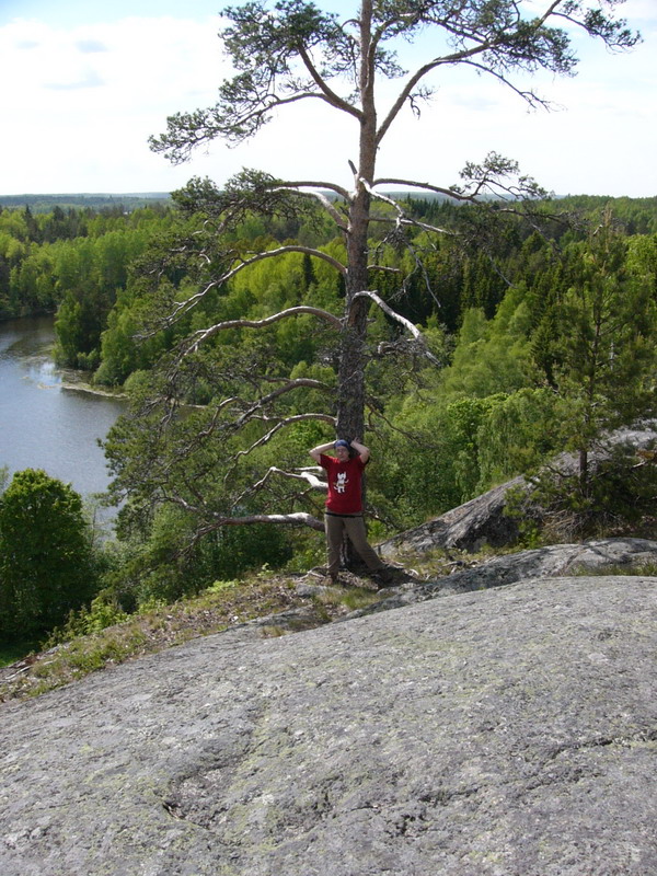 Самая высокая точка Ладоги. На ялах поЛадожским шхерам