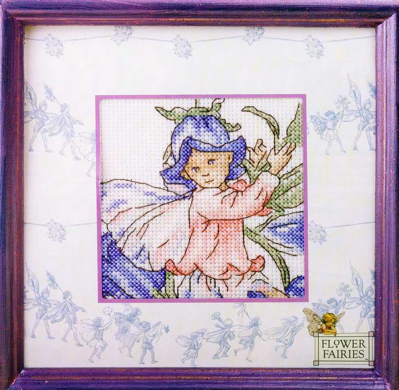 Canterbury bell fairy. Flower Fairy