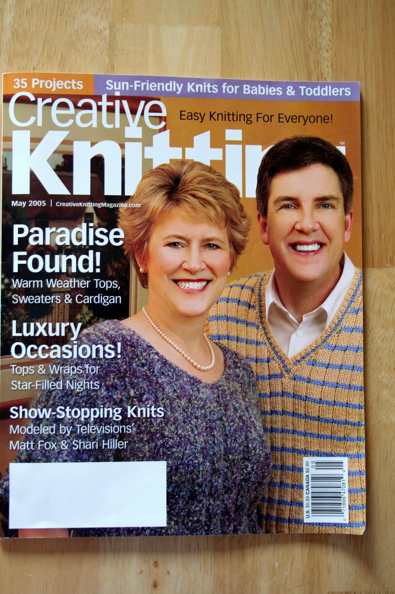 Сreative Knitting May 2005. Creative  Knitting