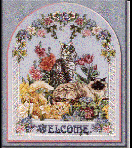 Vermillion Welcome Cats. Cats