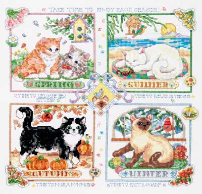 Vermillion Four Seasons Cats. Cats