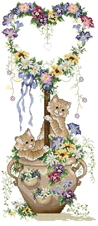 SC Topiary & Kittens. Cats