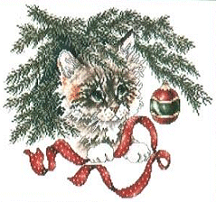 SC Christmas Kitty. Cats