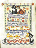 Kooler Design Cats on Quilts. Cats