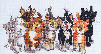 Janlynn Tails of Duckport. Cats