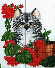 Hometown Garden Mischief. Cats