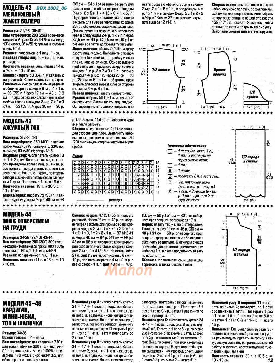  Юбки и платья крючком2