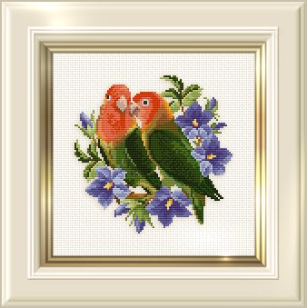 EMS Lovebirds. Birds