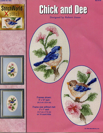 StitchWorld Chick & Dee. Birds