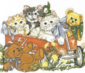 Candamar Wagon Buddies. Cats