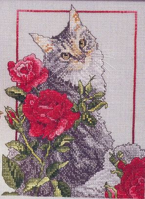 Vermillion Rosie the Cat. Cats